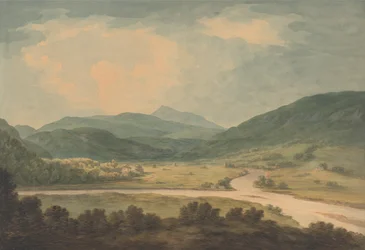 Der Fluss Tay und Nebenfluss